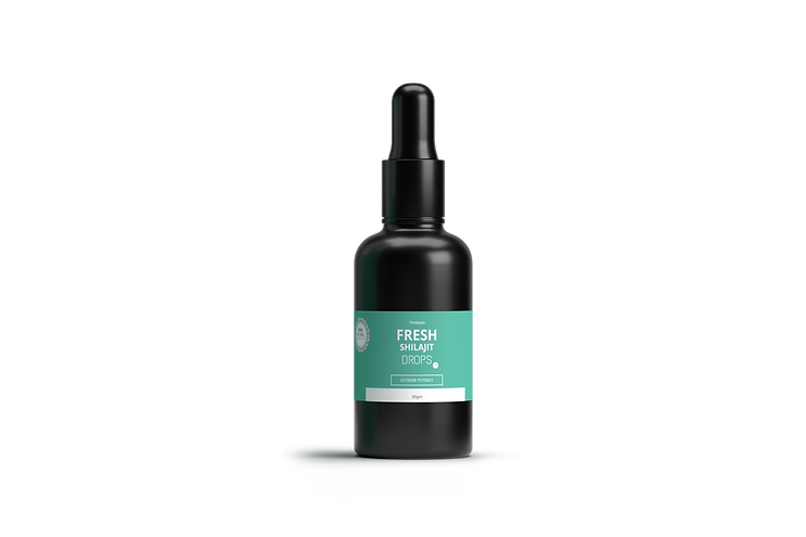 HIMALAYAN FRESH SHILAJIT DROPS | 30 ML | ORGANIC | 5 PACKS