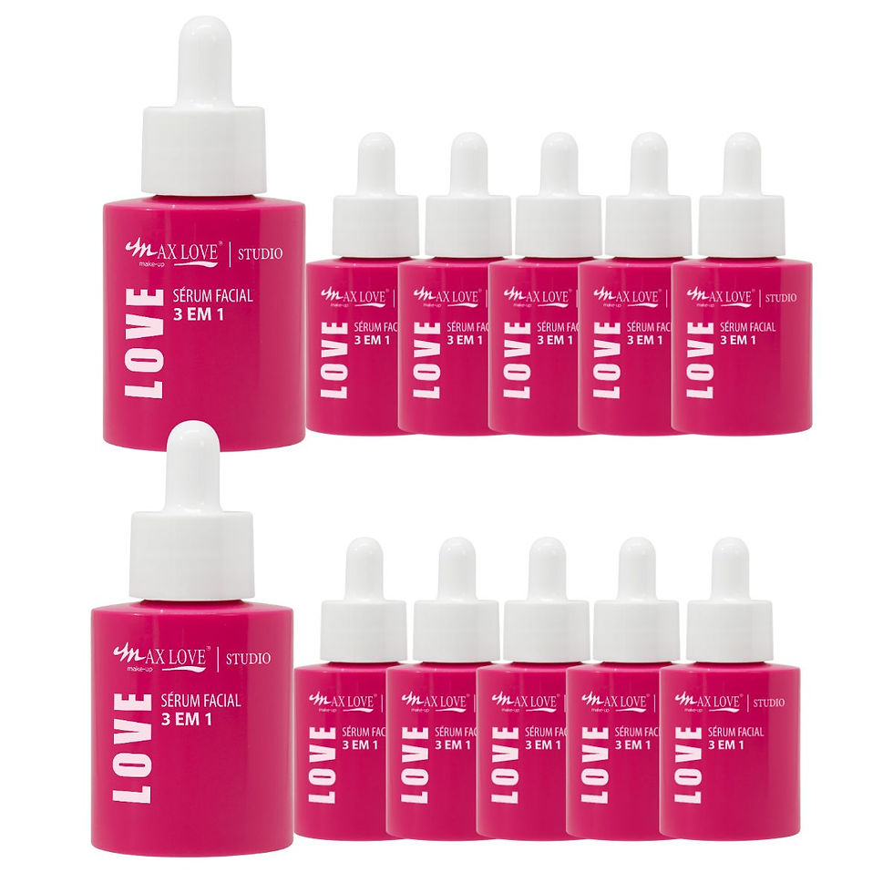 Miniatura: Sérum Facial 3 em 1 Vitamina C + Rosa Mosqueta + Ácido Hialurônico 30ml – Max Lo
