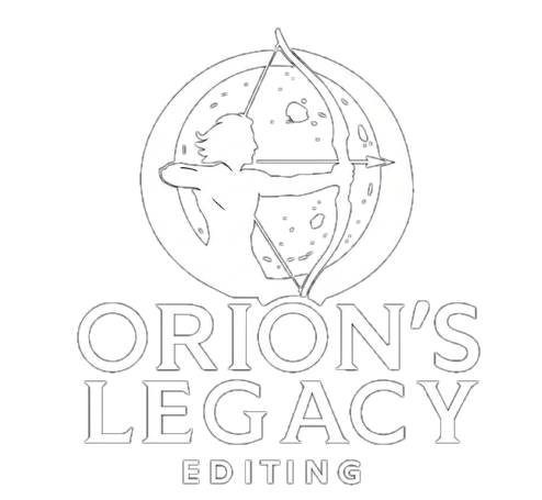 White Orion's Legacy Editing Logo