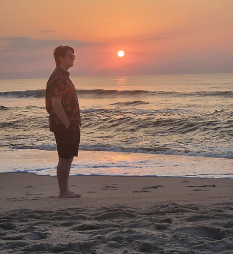 Sunset at a Beach