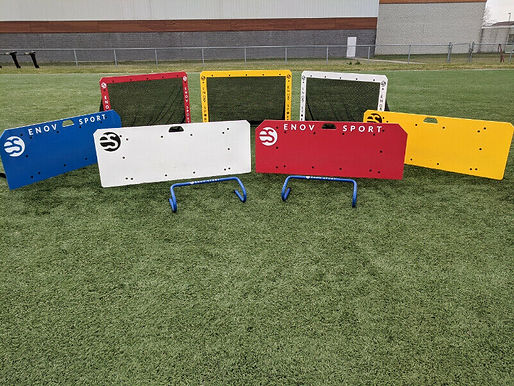 equipement de soccer Enovsport planche a rebond et mini but