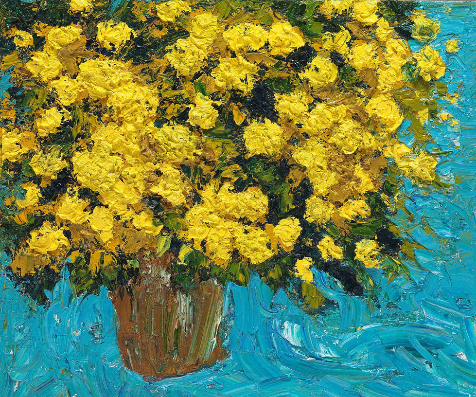 방랑자의 꽃 2014 Oil on canvas 72.7x60 (2)