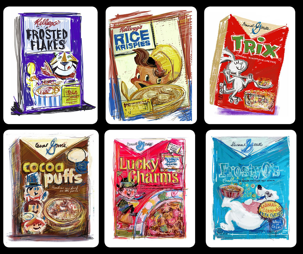 Snap Crackly Flaky Pops