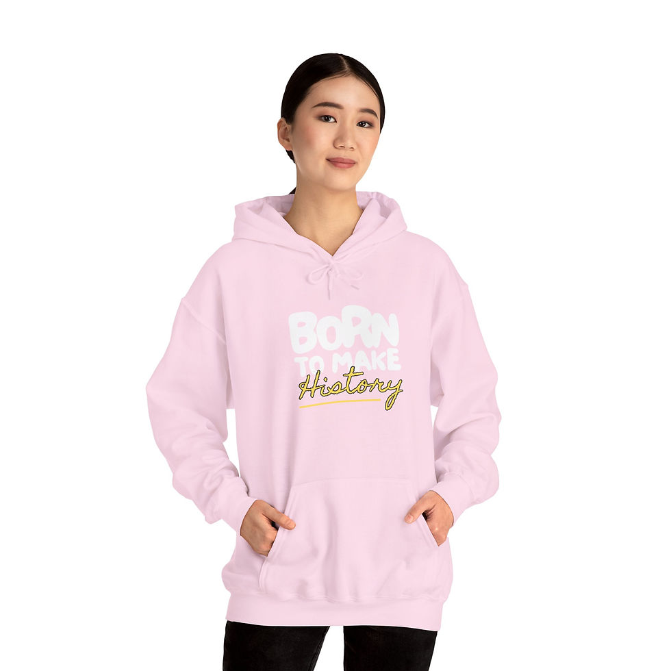 Thumbnail: born, make history, hoddie jacket Unisex Hoodie, Born to Make History