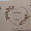 Thumbnail: Wooden Guest Book With An Overseas Wedding Design