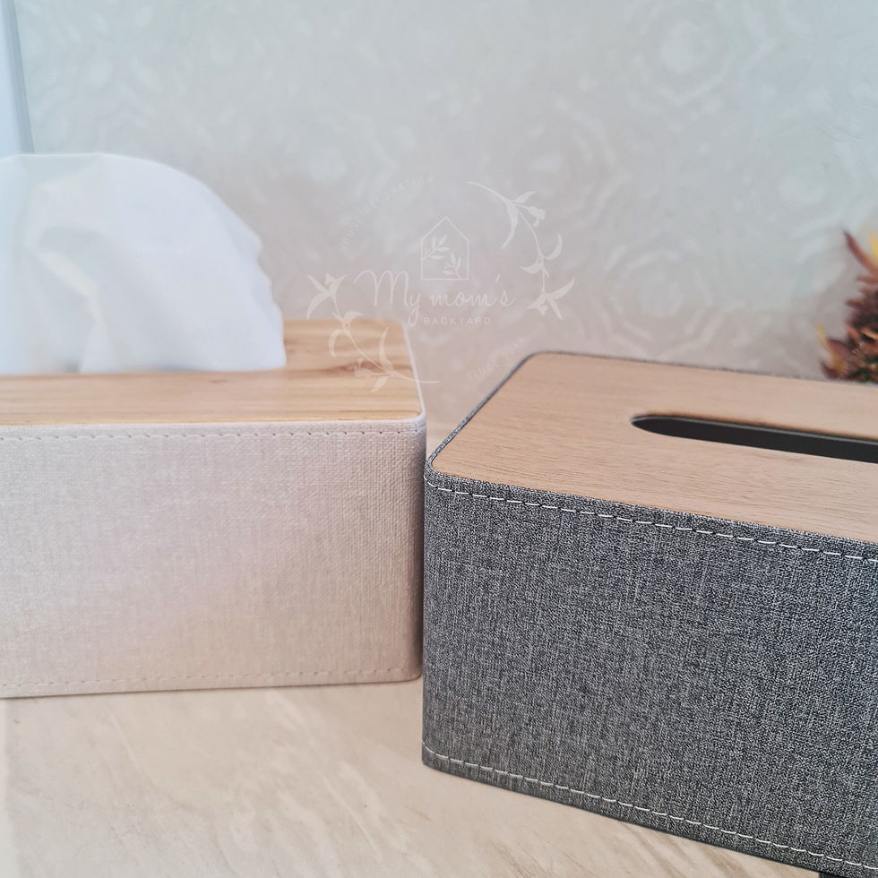 ภาพขนาดย่อ: My simple wooden fabric tissue box #MMB342