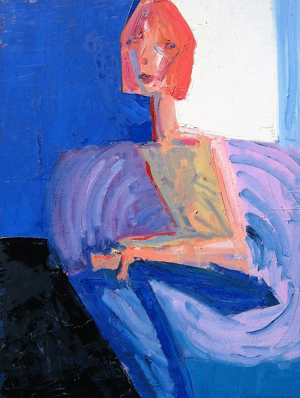 2003 Line fond bleu et blanc