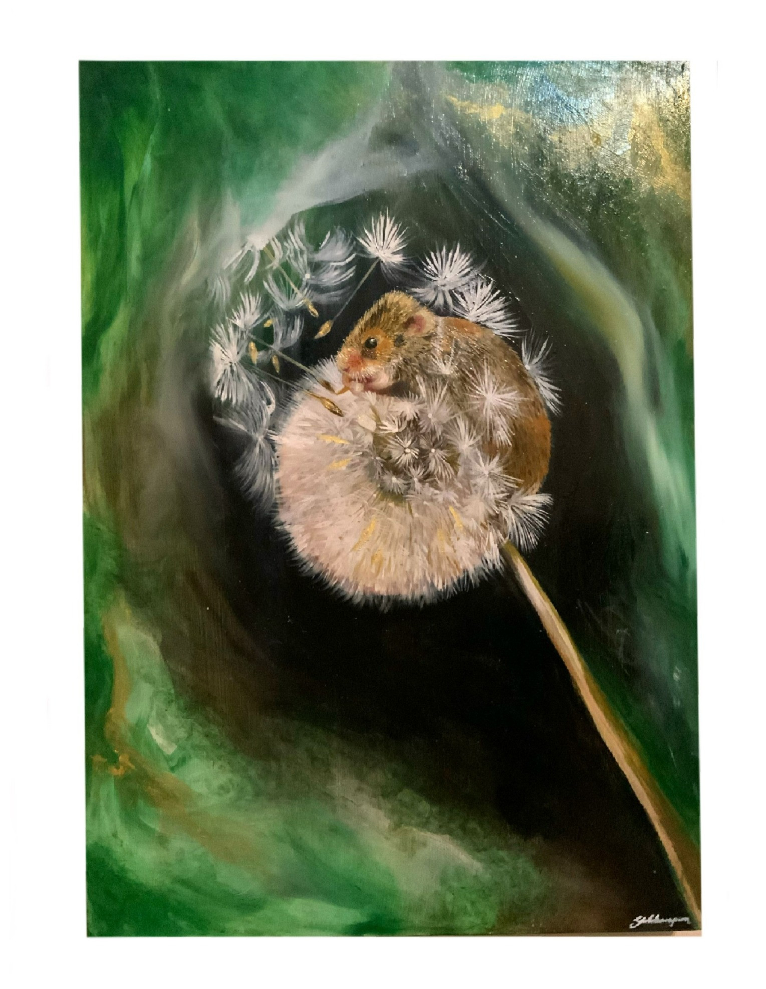 'Make a wish' Original Oil Painting