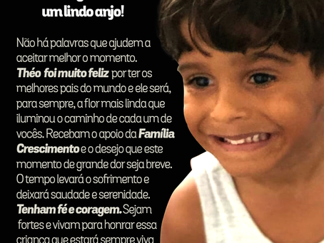 O Céu ganhou um lindo anjo!