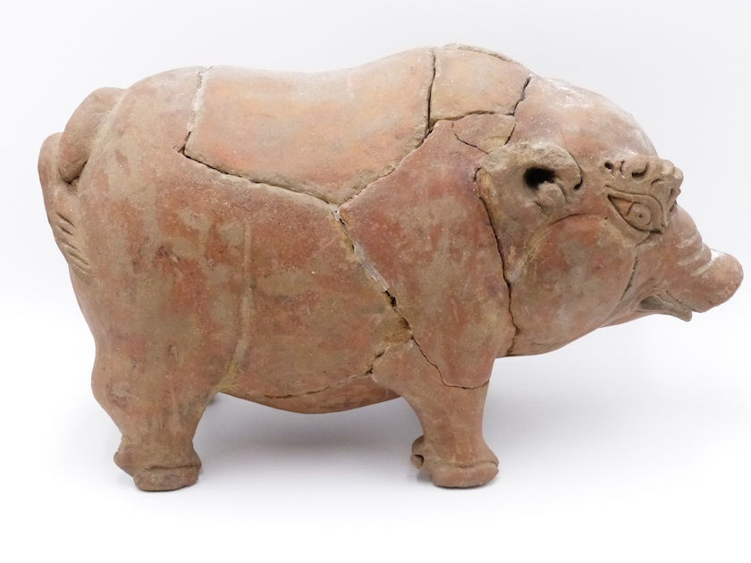 Thumbnail: Pottery Piggy Bank! C14-15th, Java, Indonesia