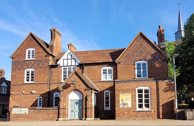 Front of building