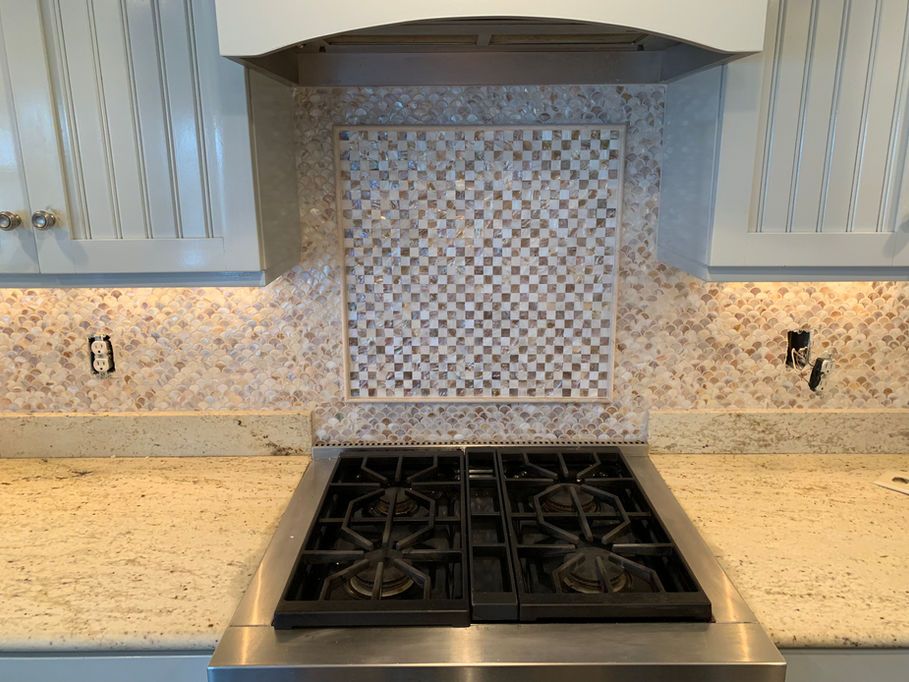 Kitchen backsplash