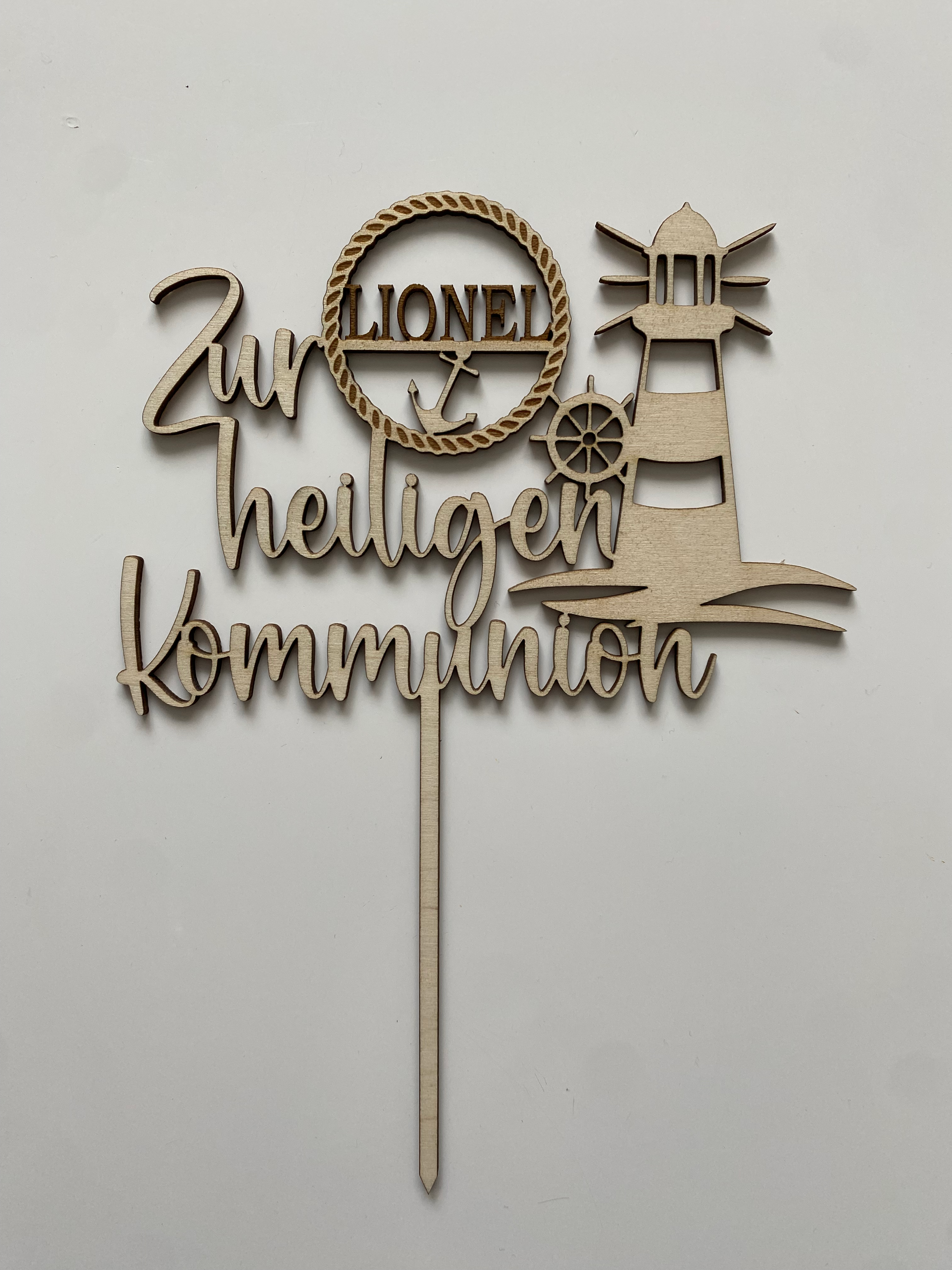 Caketopper Leuchtturm