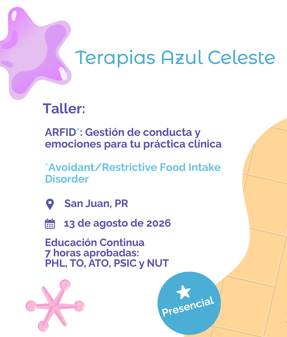 ARFID:  TERAPEUTAS GRUPO 7
