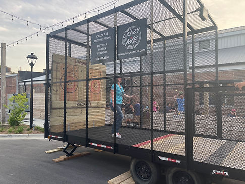 Axe Throwing Mobile Trailer