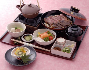Refined Japanese dining focused on Omi beef, offered in an elegant and peaceful setting.