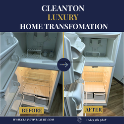 white fridge cleaning Cleanton services Toronto