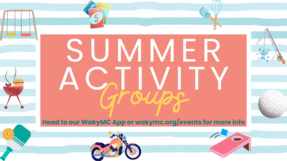 Summer Activity Groups