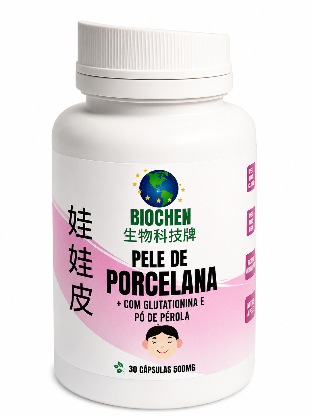 PELE DE PORCELANA