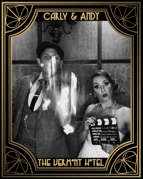 Gif from the Gif Booth during a wedding at The Vermont Hotel in Newcastle upon Tyne