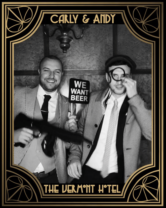 Gif from the Gif Booth during a wedding at The Vermont Hotel in Newcastle upon Tyne