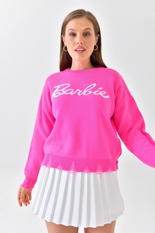 Стильный, женский свитер Barbie HD