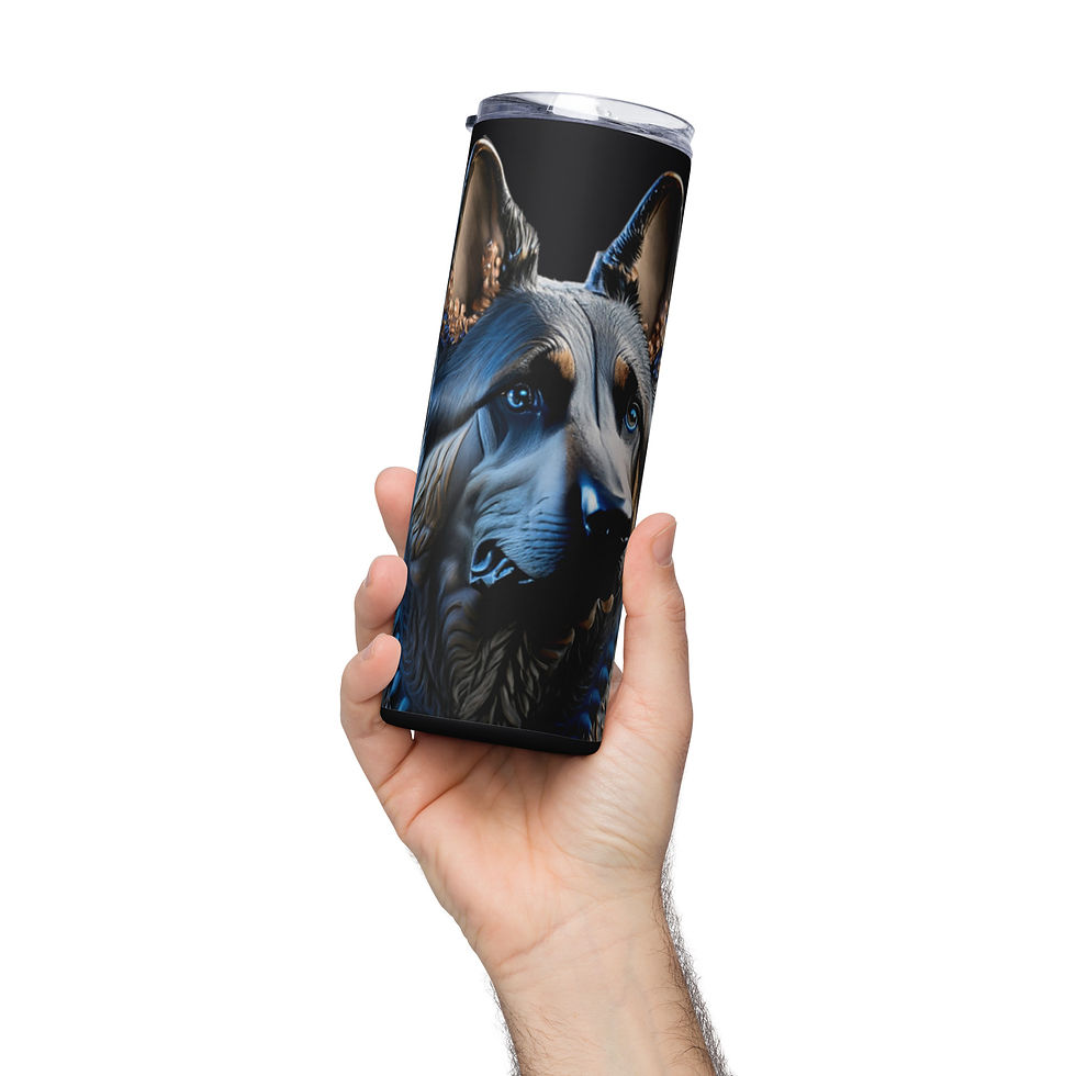 Thumbnail: German Shephard Tumbler 