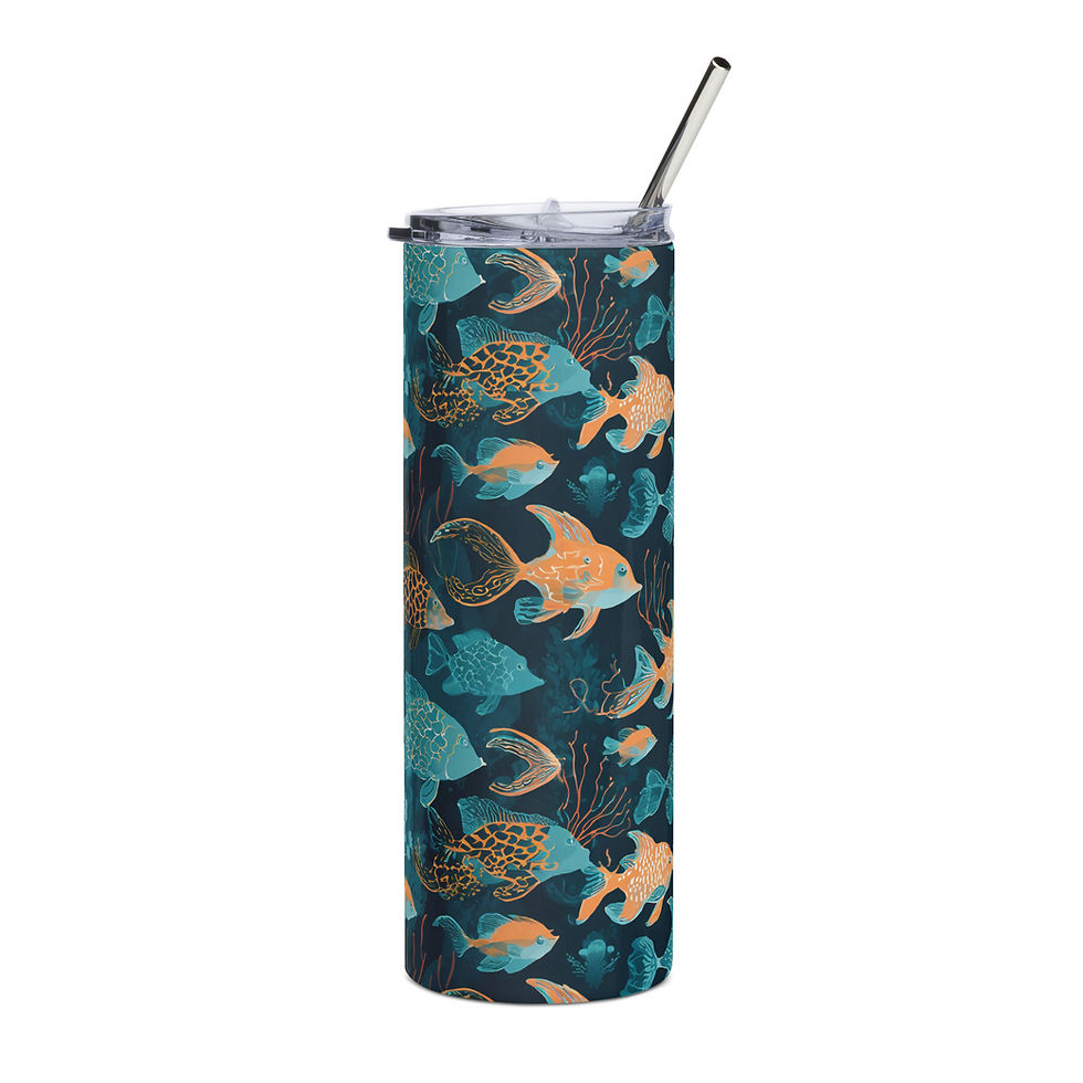 Thumbnail: Stainless Steel Tumbler Ocean 1