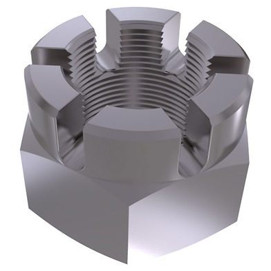 Taçlı Tornalı Somun DIN 935