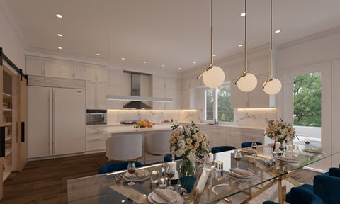 Modern Kitchen Render