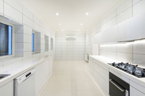 Modern All-White Kitchen