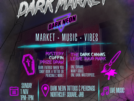 Halloween: Dark Market V.01 by Dark Neon Tattoos & Piercings
