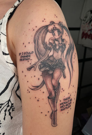 Anime & manga tattoo