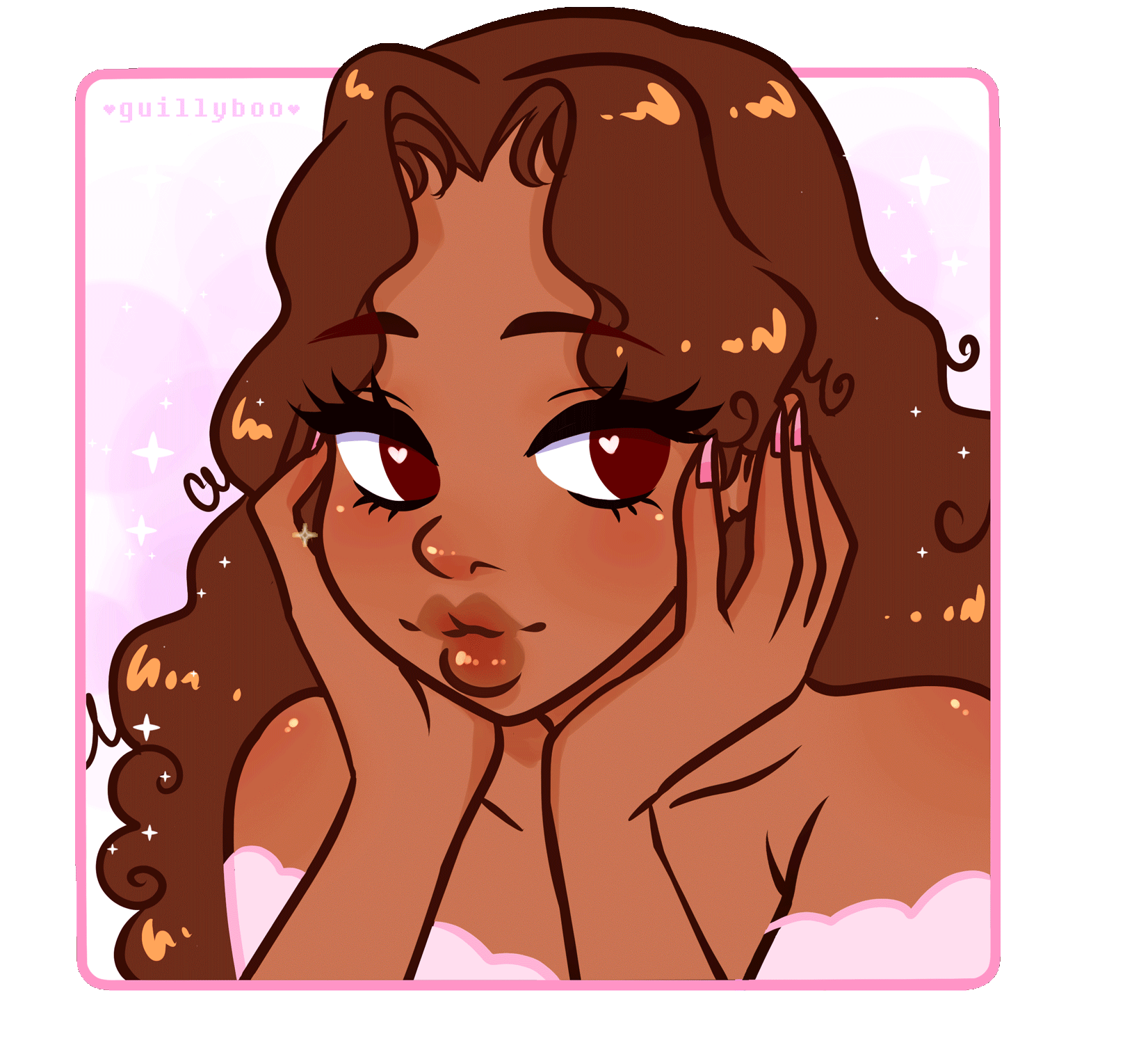 WINKING-TRUE-BEAUTY---MELANIN-VERSION-+-sparkles-SMALLER.gif