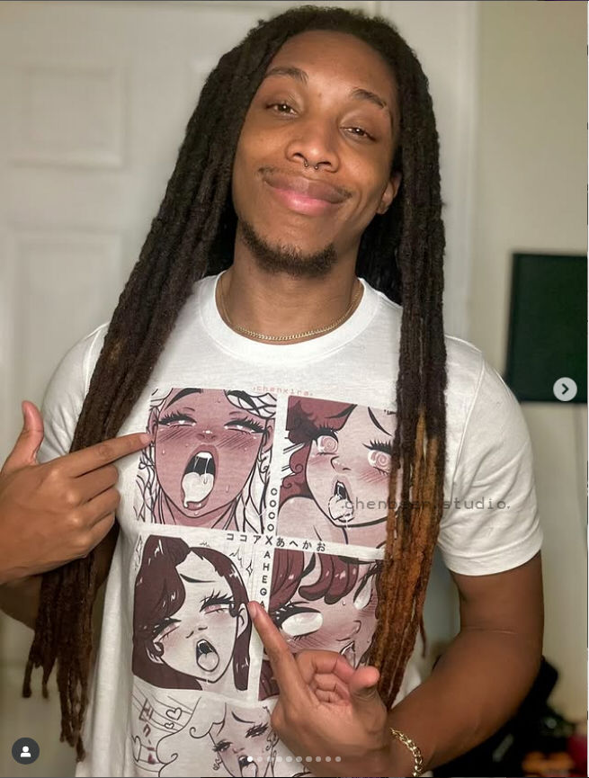 Thumbnail: coco ahegao tee