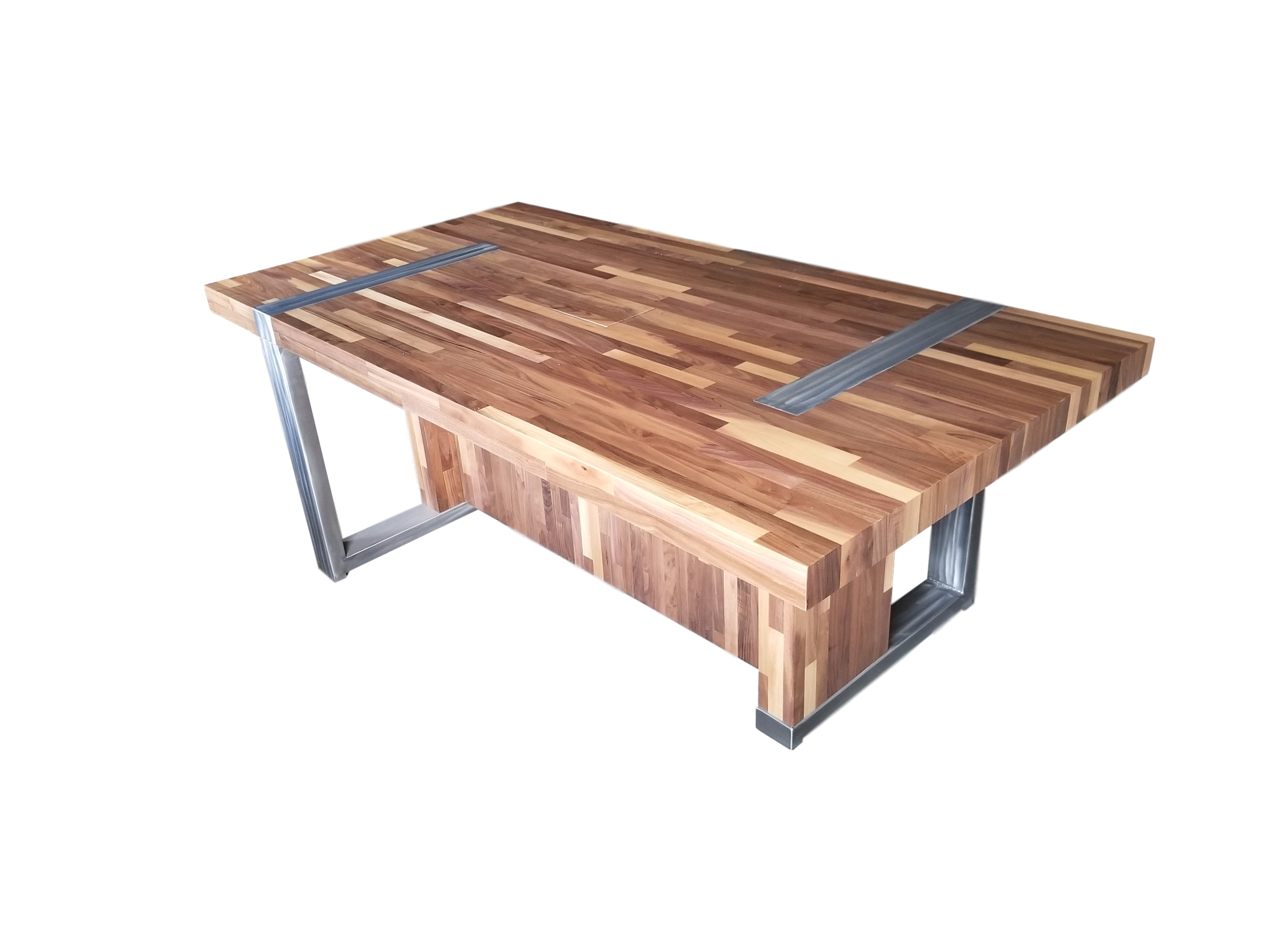 Hermosa Conference Table with Data Ports and Cable Management