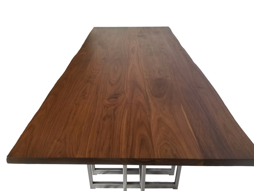 Thumbnail: Walnut Slab Table with Natural Oiled Finish