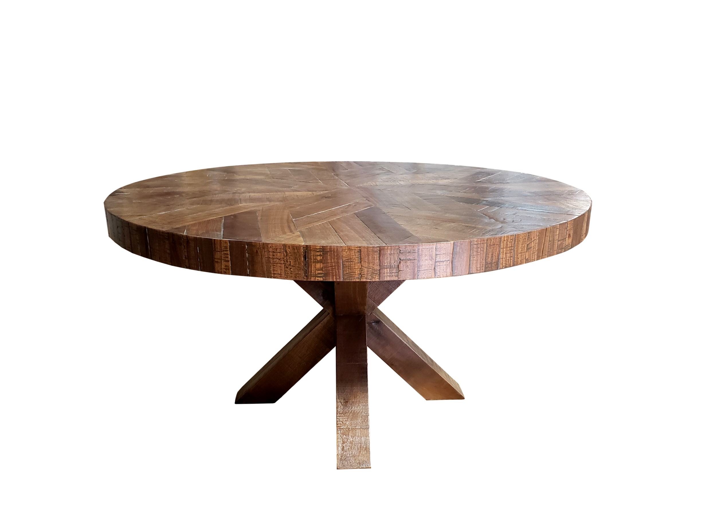 Rustic Compass Dining Table