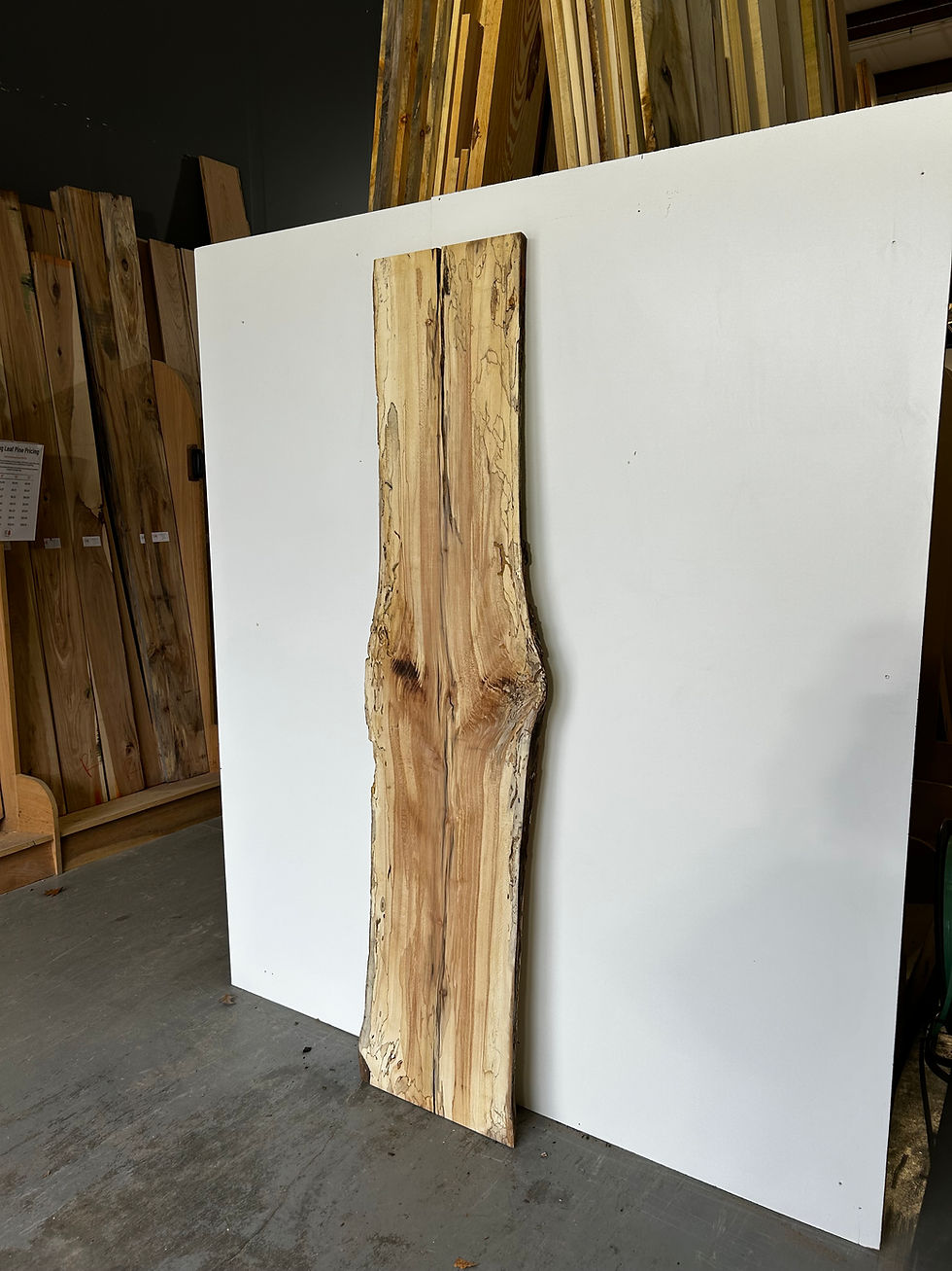 Thumbnail: Spalted Sycamore Slab