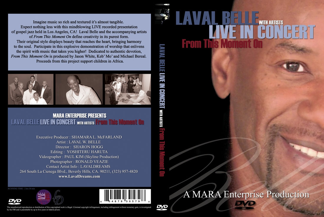 "From This Moment On" DVD