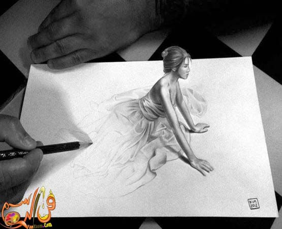 رسم-ثلاثي-الابعاد-بالرصاص (6)