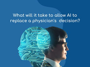 What will it take to allow AI to replace a physician's diagnostic decision?