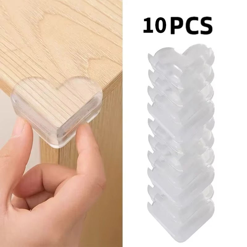 Miniatura: Transparent PVC Baby Protection Strip with Double-Sided Tape Anti-Bumb Kid Safet