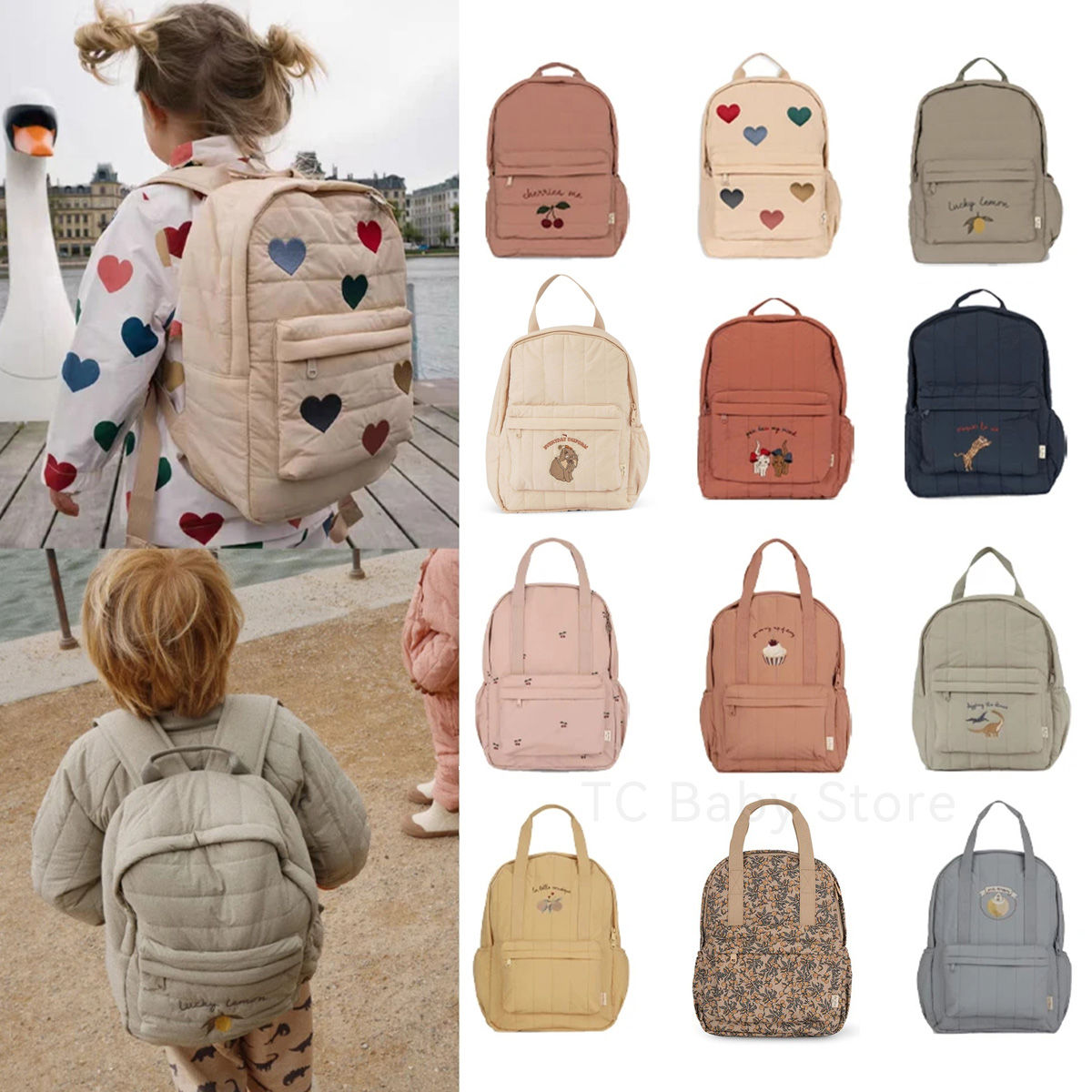 New KS Baby Backpack Parent-child Kids Schoolbag Kindergarten Bags Brand Traveli