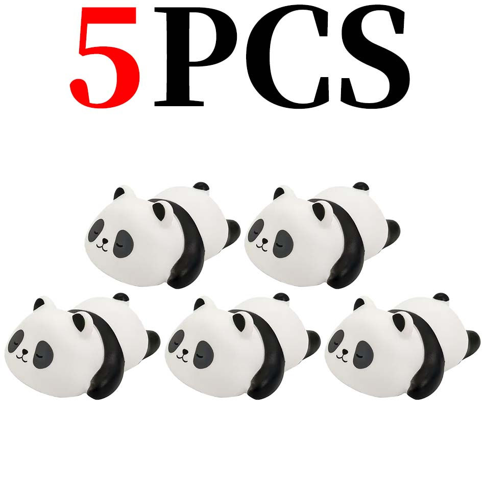 Miniatura: New Panda LED Night Light Living Room Cute Panda Plastic Lamp Bedside Decor Crea