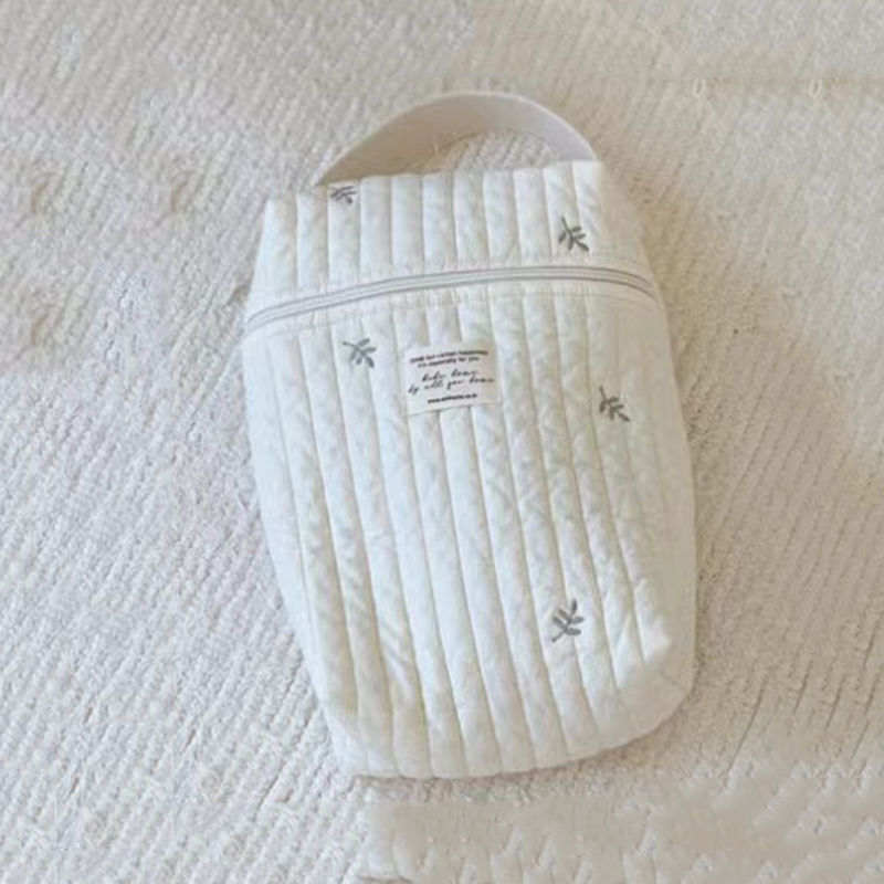Miniatura: Portable Stroller Nappy Bag Quilted Baby Diaper Caddy Organizer Embroidered Momm