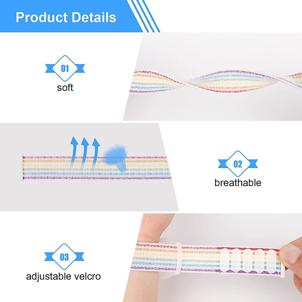 Miniatura: Adjustable Nylon Wristband for Kids, Anti-Lost Protective Bracelet Holder Compat