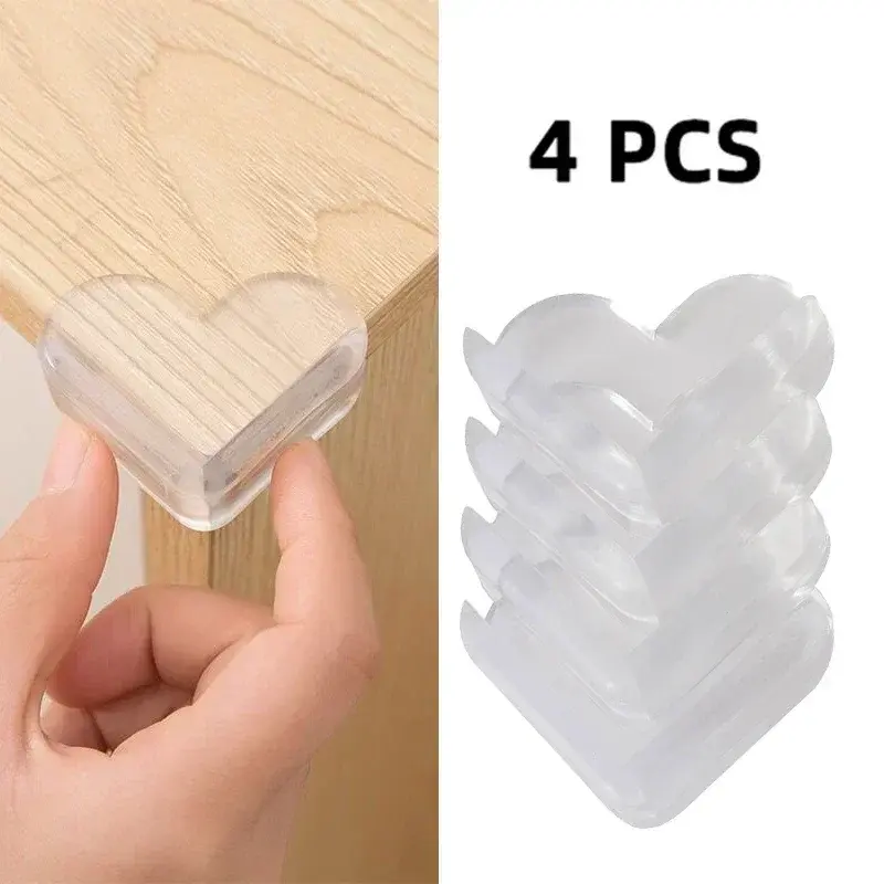 Miniatura: Transparent PVC Baby Protection Strip with Double-Sided Tape Anti-Bumb Kid Safet