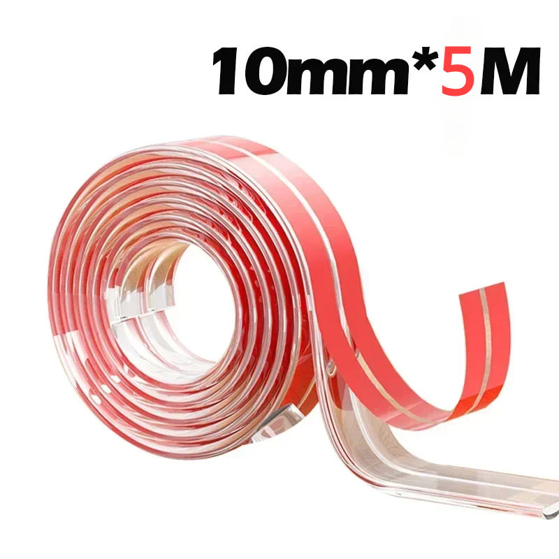 Miniatura: Transparent PVC Baby Protection Strip with Double-Sided Tape Anti-Bumb Kid Safet