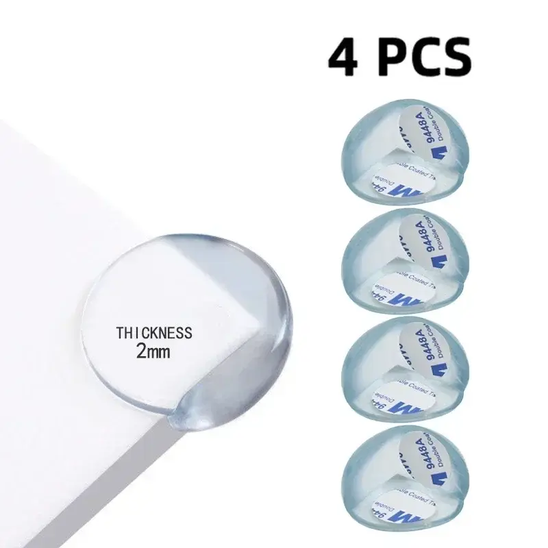 Miniatura: Transparent PVC Baby Protection Strip with Double-Sided Tape Anti-Bumb Kid Safet